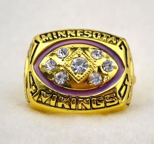 NFL Minnesota Vikings World Champions Gold Ring_1